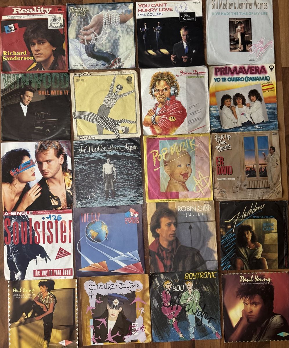 Dischi in vinile: 7" Single Paket - 20x  Singles aus den 80's – Usato da Rorbas venduto da BlackstarRecords 4