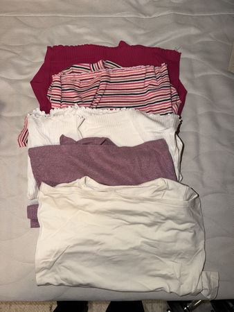 Langarmshirts Set Mädchen Grösse 134-140 gebraucht