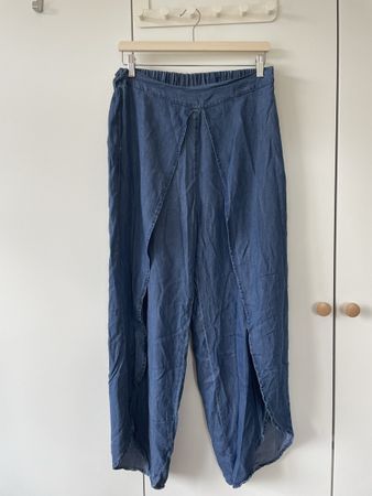 Chicorée weite, luftige Wickelhose, Pluderhose Gr.M