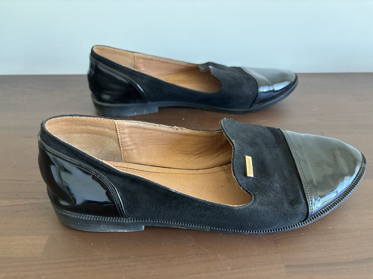 Scarpe da donna: Loafers black size 38 Leather  – Usato da Zürich venduto da cha_jz8q 2