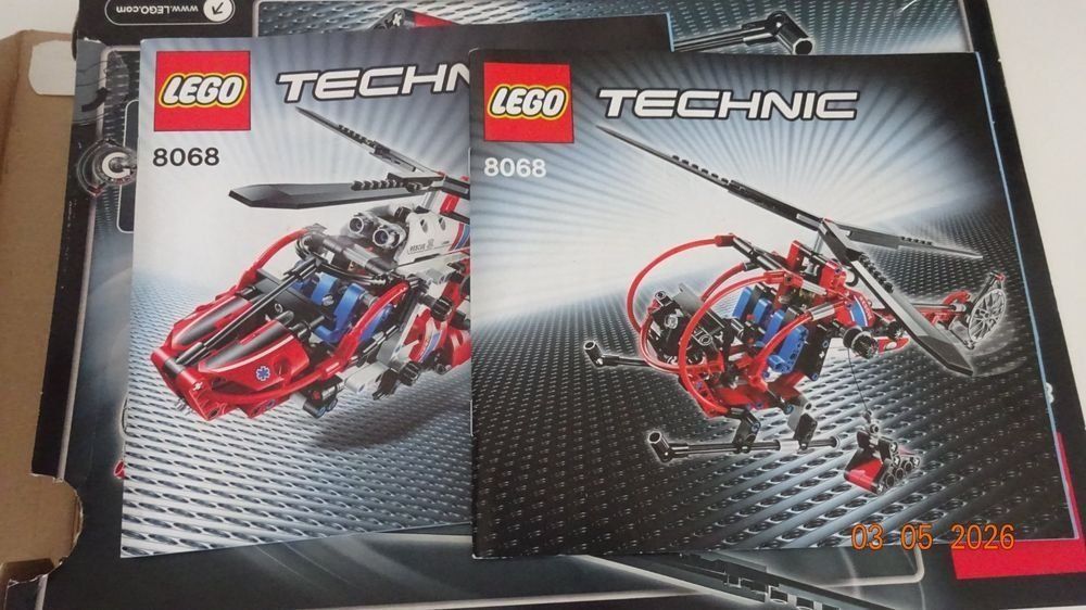 Lego Kit di costruzioni: Lego Technic 8068 Hélicoptère Rescue – Usato da Bassecourt venduto da maxibog 1