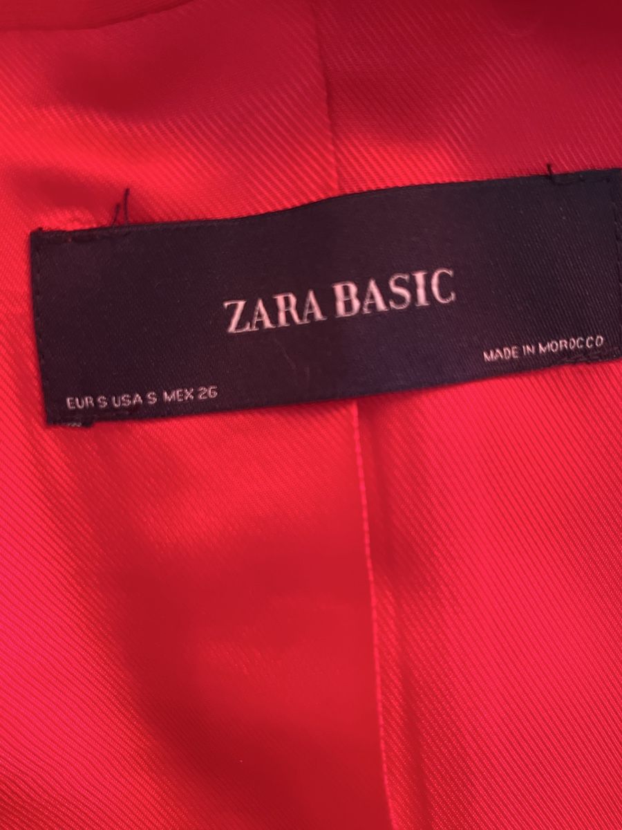 Zara Giacche: Blazer Zara rosso – Usato da Locarno venduto da cichita 2