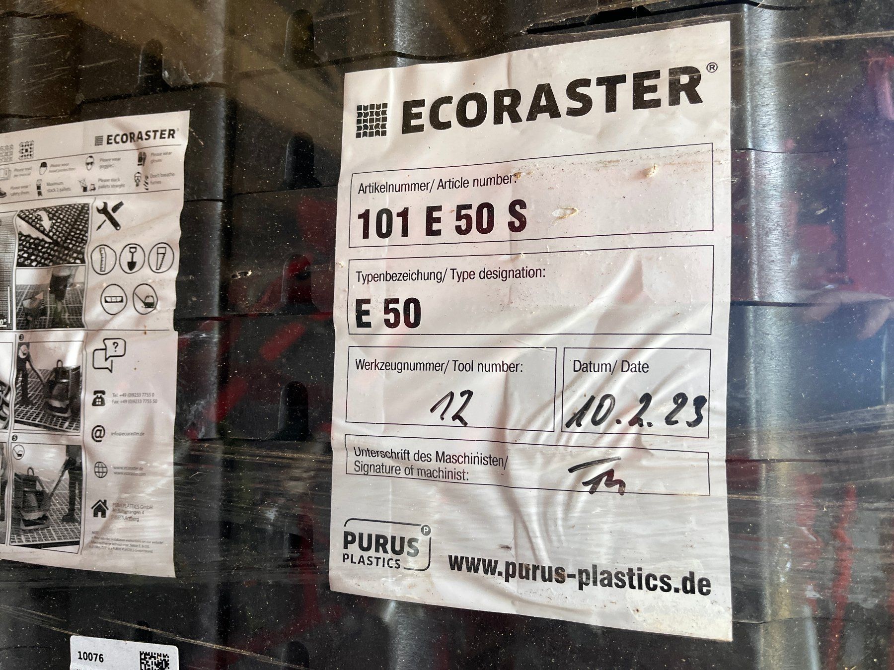 Rivestimenti per pavimenti: Eco Raster E50S Schwerlast Neuwertig – Nuovo e nell'imballaggio originale da Adlikon venduto da gumpi32 4