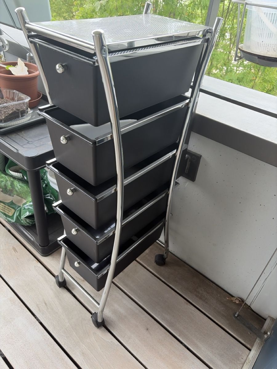 Valigie & Borse: Stylish 5-Drawer Rolling Storage Unit – Usato da Zürich venduto da dan_6psg 1
