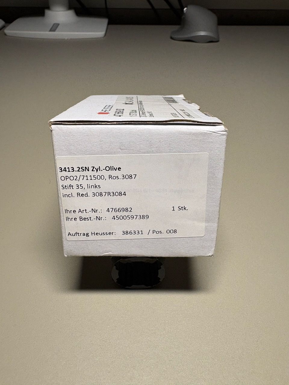 Cilindri per serratura: Heusser 3413 2sn Zylinder Olive – Nuovo (secondo la descrizione) da Luzern venduto da gruezi007 5