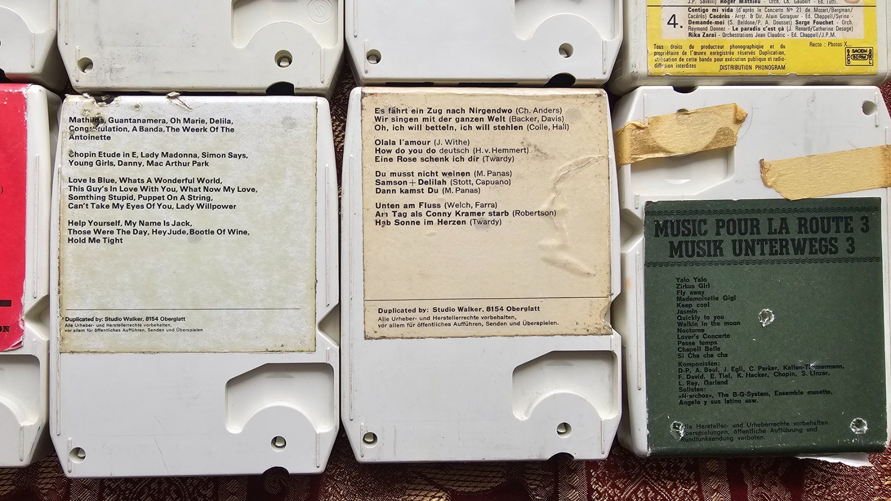 Musicassette: 10 Spur 8 Kassetten – Usato da Bettlach venduto da Natan3 5