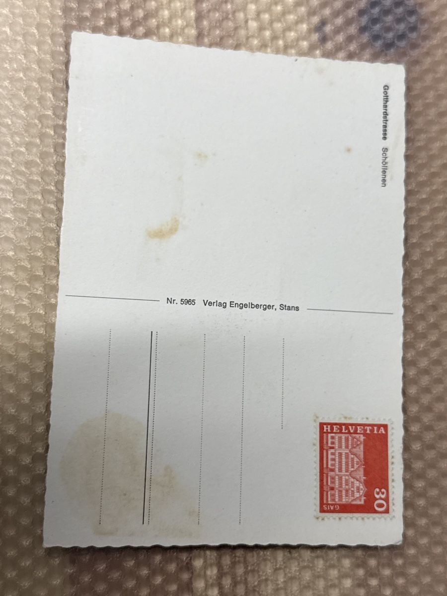 Cartoline postali: Postkarte Gotthardpass Schöllenen ca1950 – Nuovo (secondo la descrizione) da Wohlen AG venduto da NincoA-Z 1
