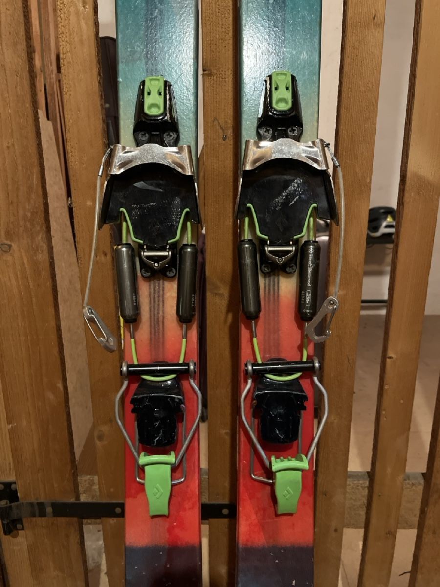 K2 Sci: K2 Empress telemark skis – Usato da Zürich venduto da lbs_72db 1