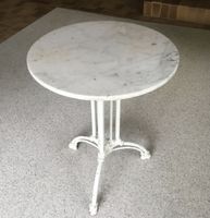 Jugendstil Marmor Bistrotisch über 100-jährig