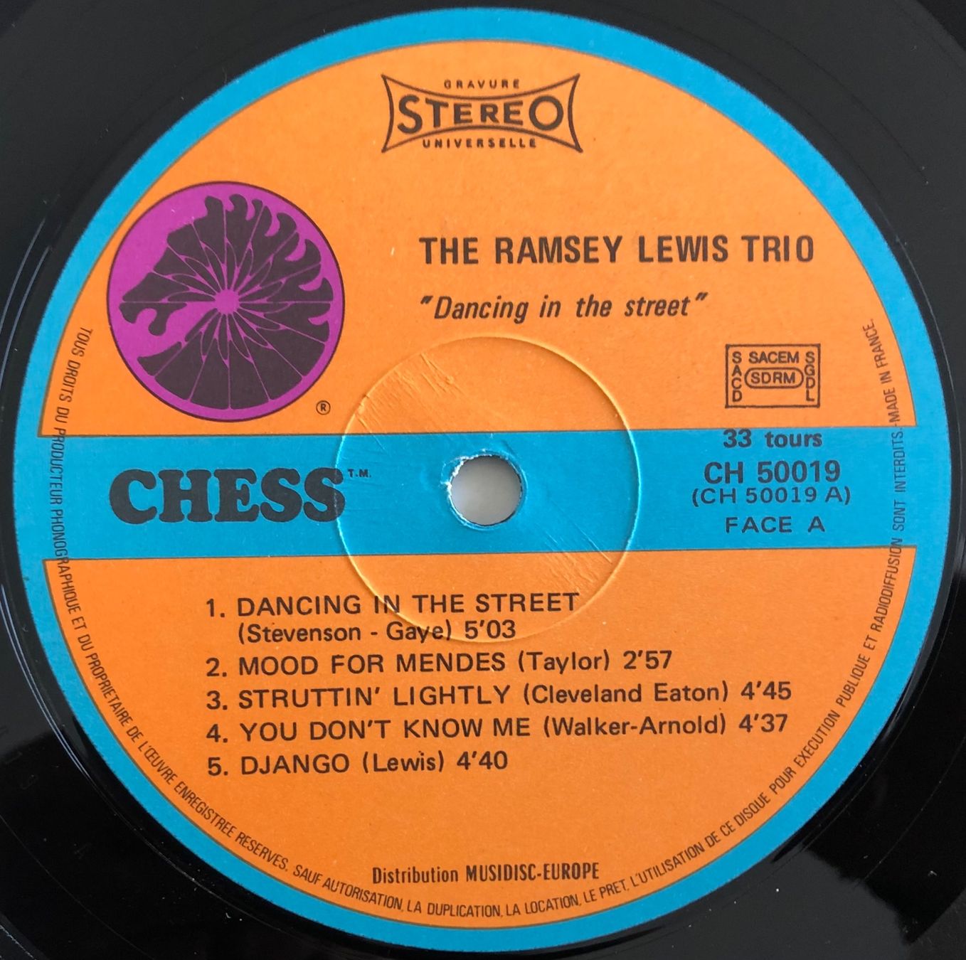 Vinyles: RAMSEY LEWIS - DANCING IN THE STREET – D'occasion à Poliez-Pittet par Newtown-Records 2