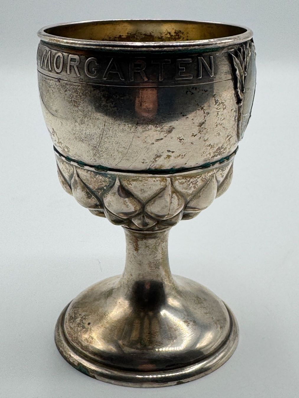 Tassen: Antiker Silberbecher Schiessen 1916, Silber 800 – Gebraucht aus Sachseln von BONATI01 3