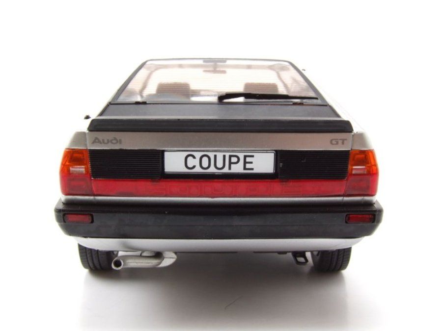 Audi Modellautos: Audi Coupé GT B2 Phase I 1980-1982 silber met. / schwarz / – Neu und originalverpackt aus Gerlafingen von espero88 4