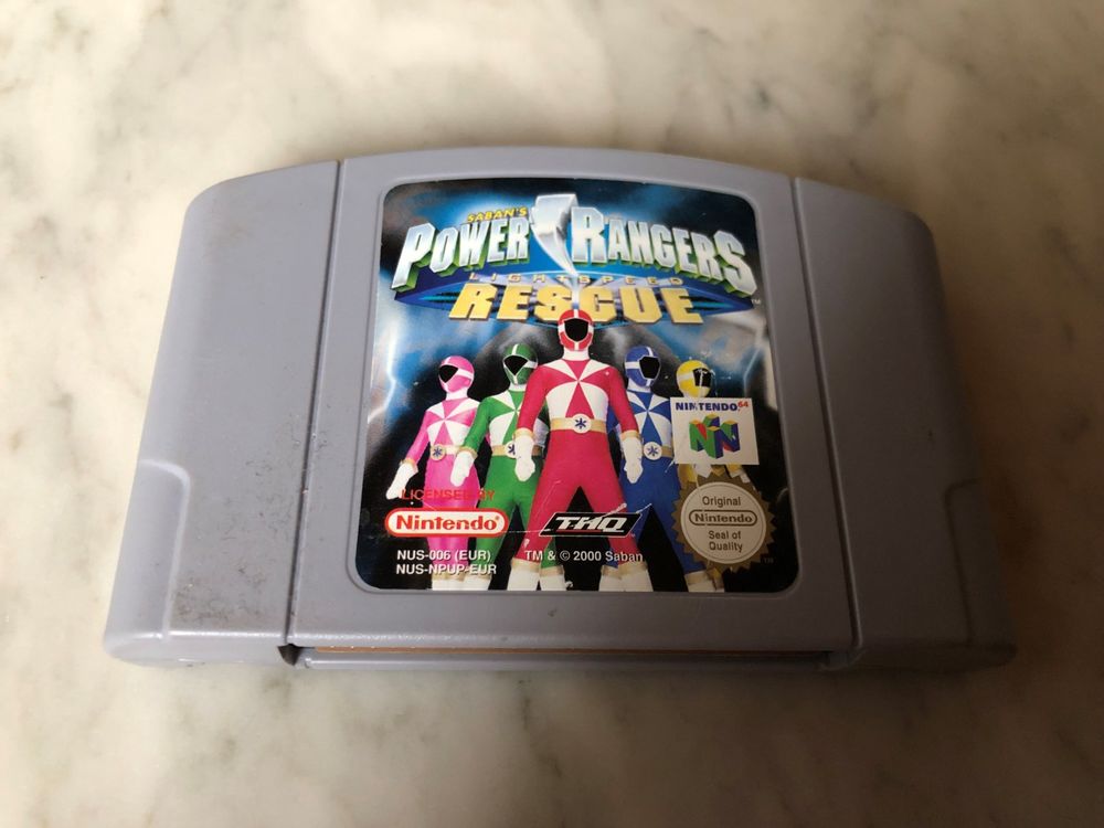POWER RANGERS LIGHTSPEED RESCUE SPIEL FÜR NINTENDO 64 | Acheter sur Ricardo