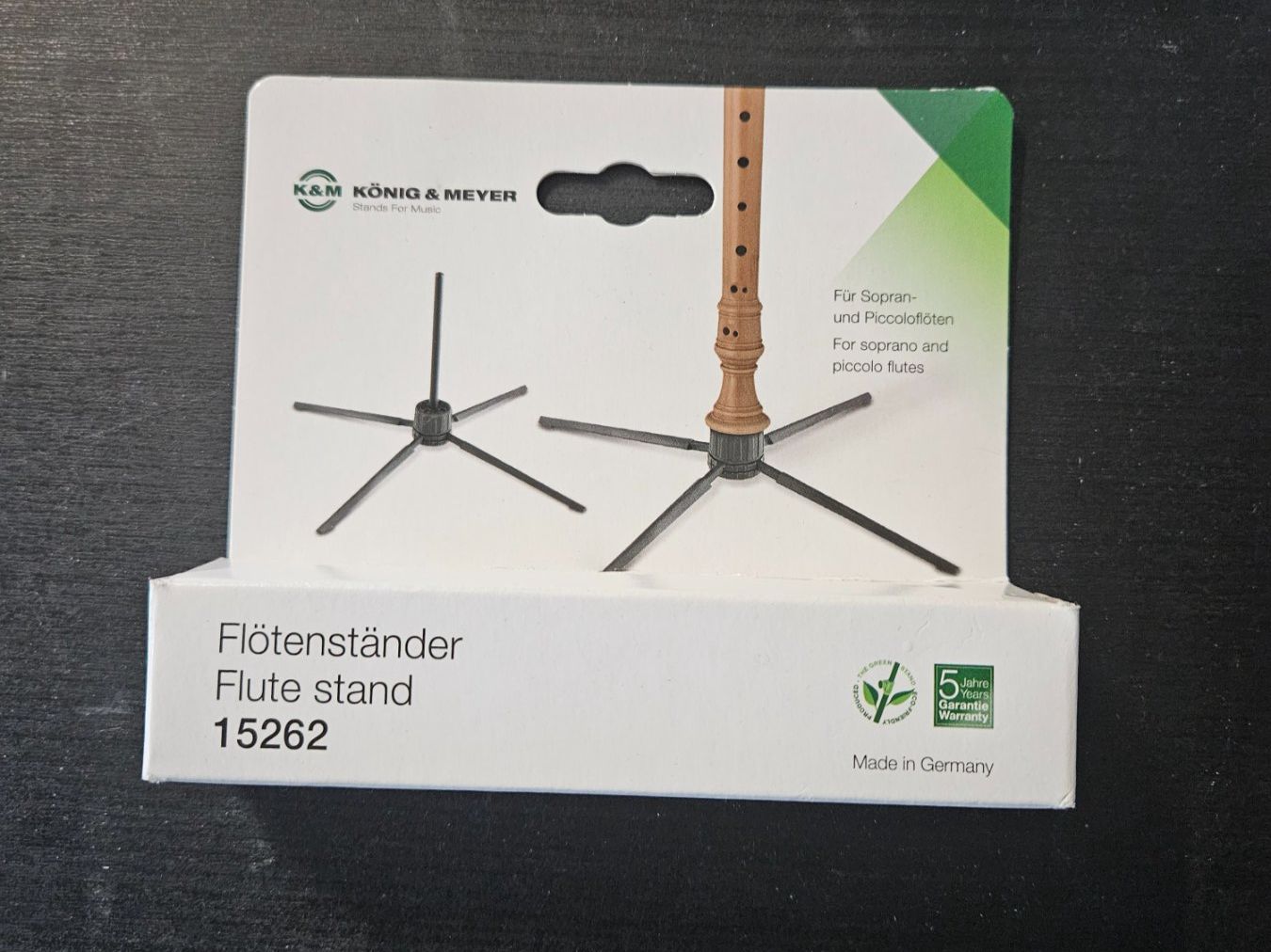 König & Meyer Altro in Decorazioni & Accessori: König & Meyer Floetenstaender 15262, neuwertig, schwarz – Usato da Wikon venduto da Mr.Saxer