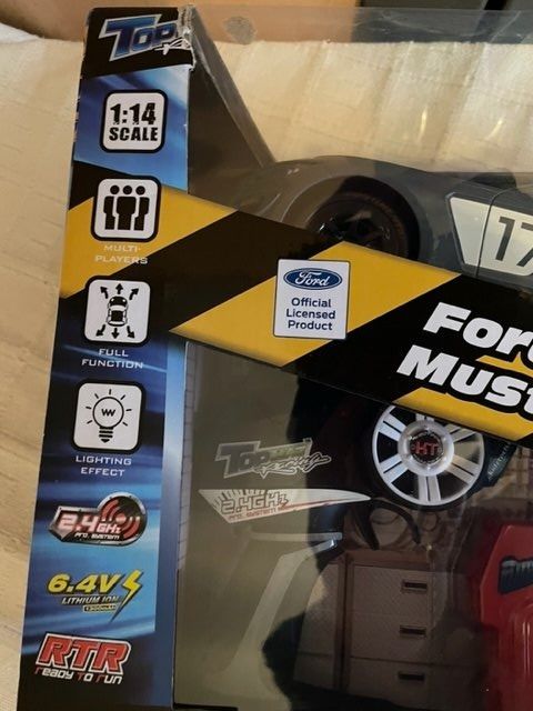 Ford Modellismo RC: Ford Mustang télécommandée – Nuovo e nell'imballaggio originale da Ursy venduto da DK8 3