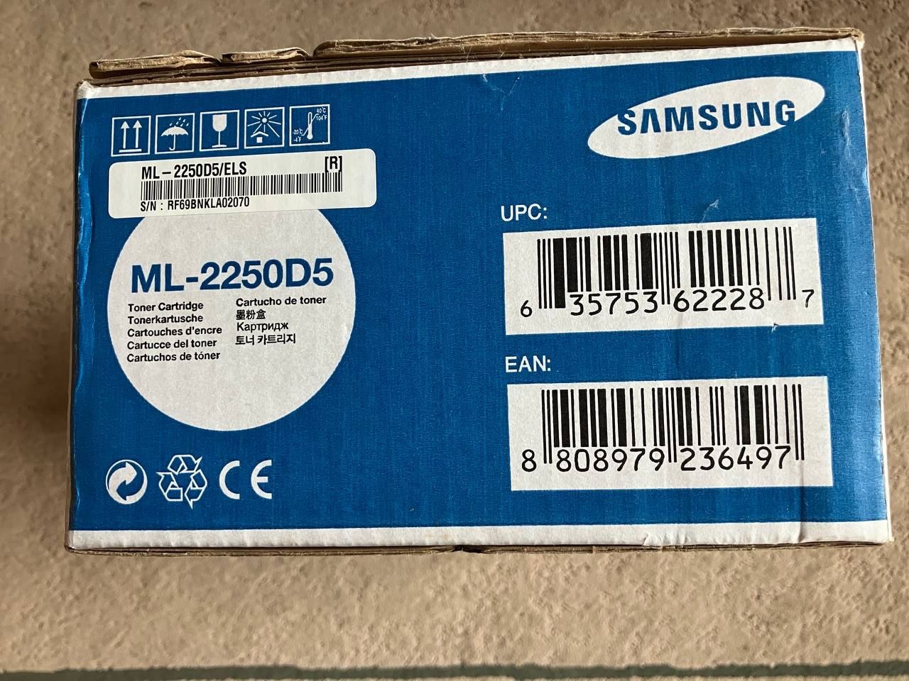 Samsung Cartucce per stampanti & toner: Original Samsung Toner ML-2250D5 / OVP – Nuovo e nell'imballaggio originale da Schiers venduto da Josta72 2