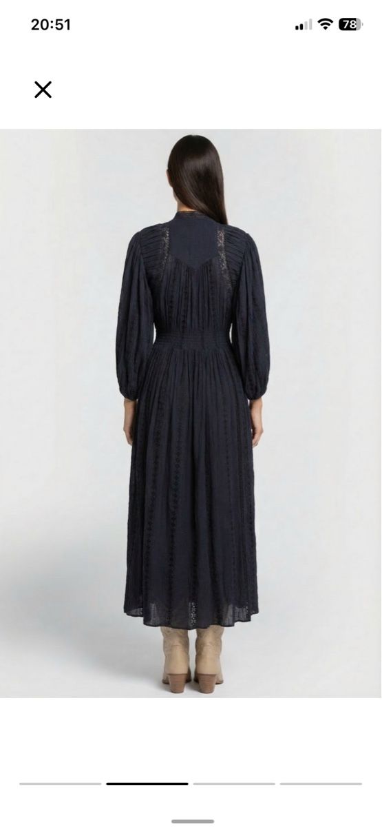 Isabel Marant Vestiti: Isabel Marant Kleid blau-schwarz neu – Nuovo e nell'imballaggio originale da Dittingen venduto da nje_9nlt 9