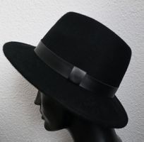 Schwarzer Wollhut von Nümph - Grösse M - Herbst/Winter! Neu