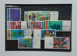 ZNr. 812 - 836 mit ET Stempel 1991 - 1992 .