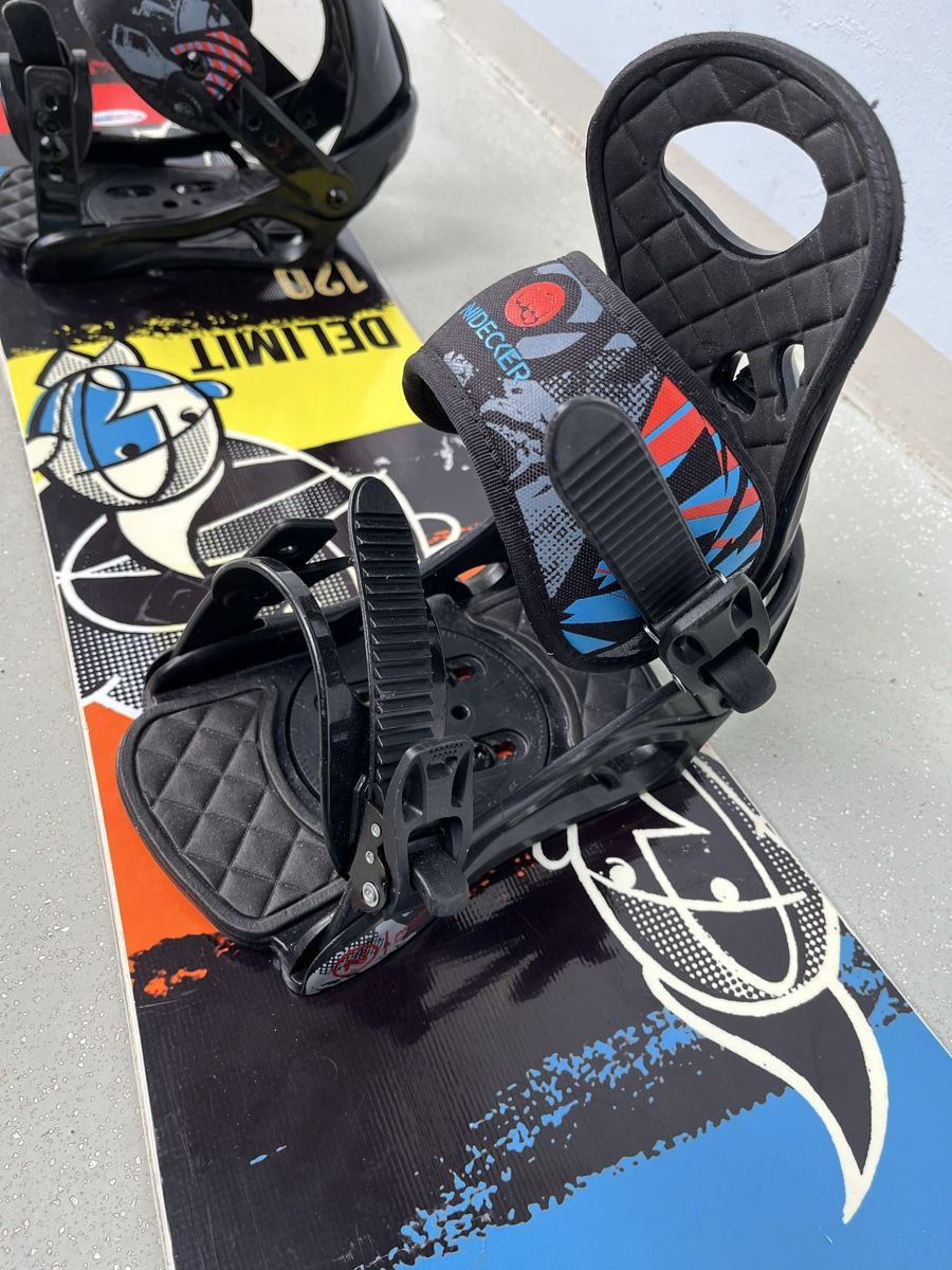 Board: Top Firefly Snowboard 120cm inkl. Nidecker Bindung – Usato da Horgen venduto da pupcia01 3