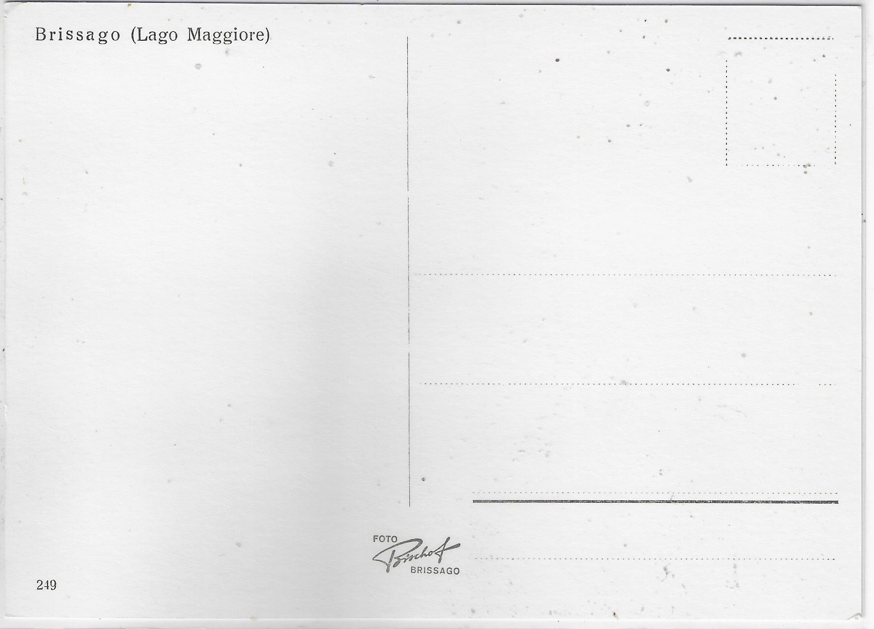 Cartoline postali: Brissago - Vue generale – Usato da Ettingen venduto da Kartenplanet 1