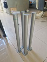Möbelbeine silber 4 Stck von Hasena