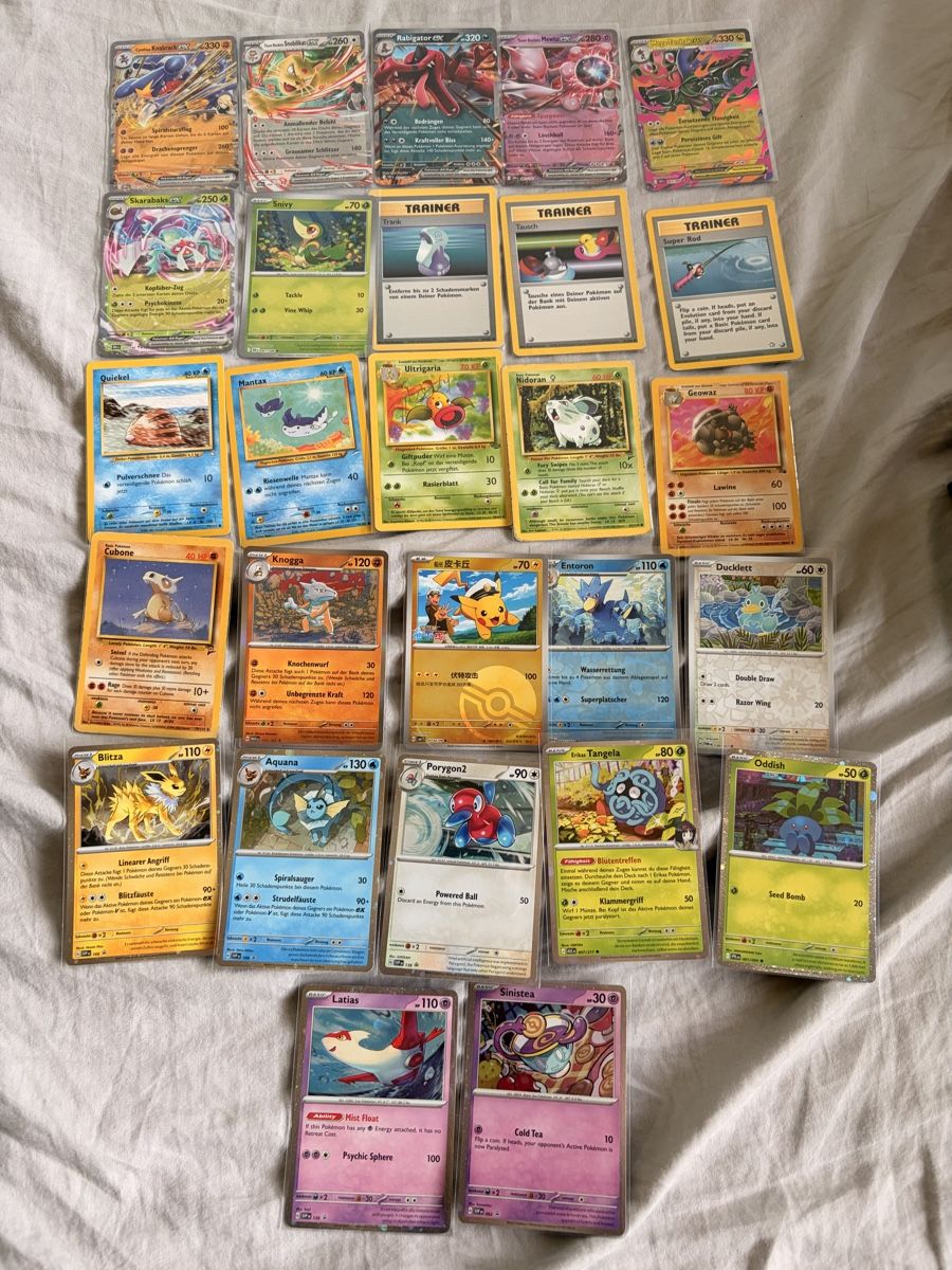 Pokémon Carte collezionabili: Grosse Pokemon Sammlung ca500-1000 Karten  – Nuovo (secondo la descrizione) da Seelisberg venduto da Ernst_Tr 1