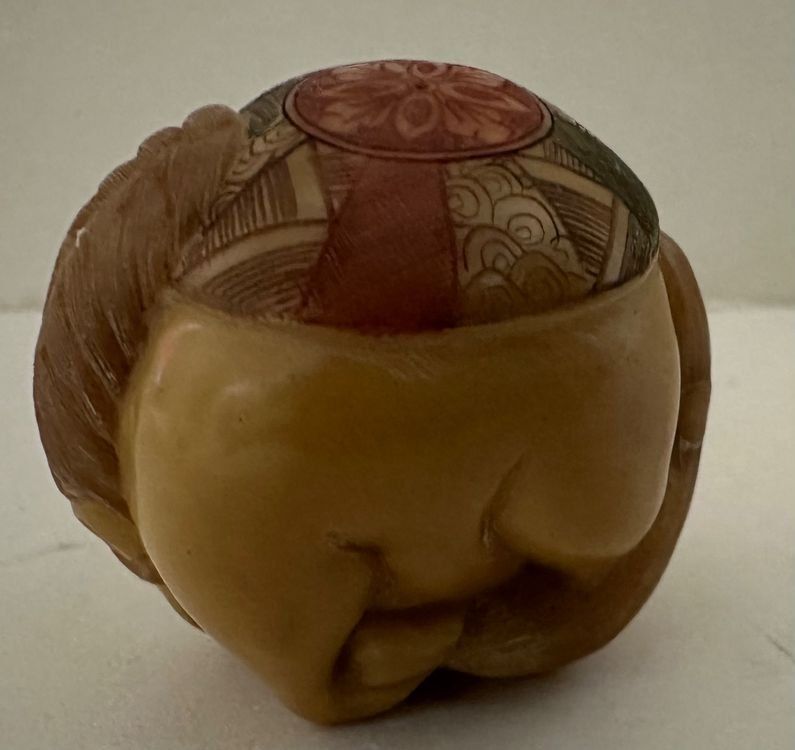 Statuette: Japanische Netsuke aus Tagua-Nuss >>Pferd<< – Usato da Hinwil venduto da Chnap 3