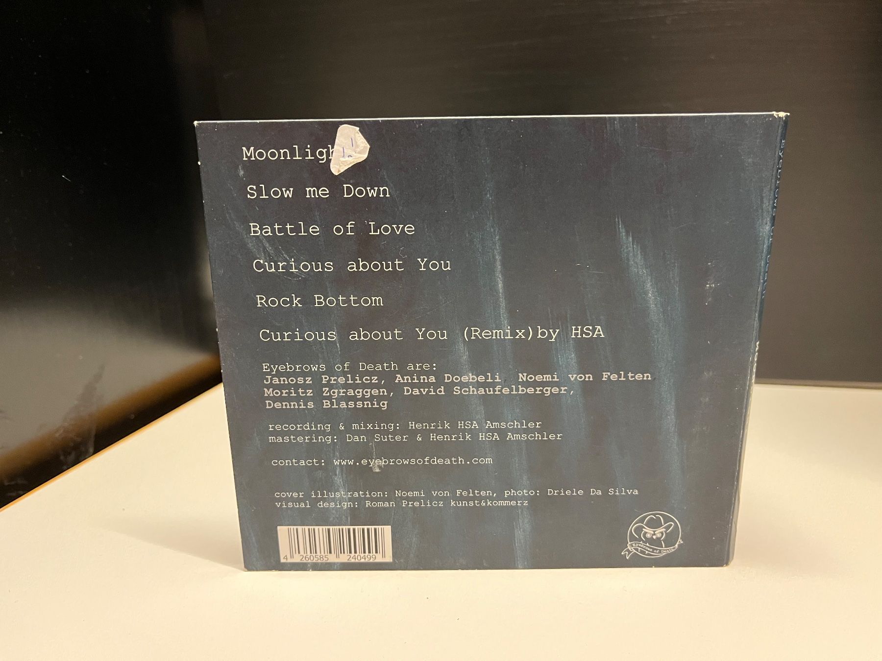 CD: Moonlight - Eyebrows of Death - RHJ41A – Usato da Küsnacht ZH venduto da swisssales.net 3