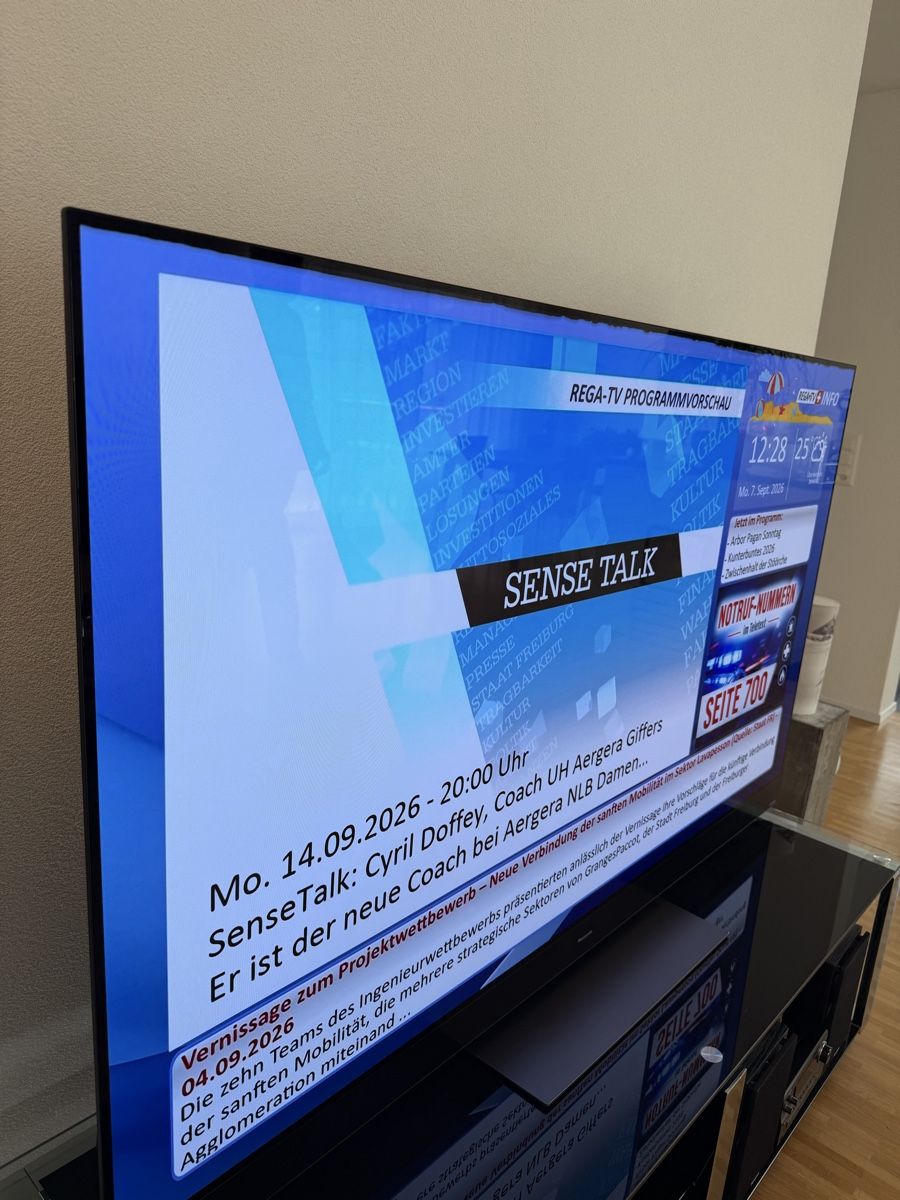 Fernseher: Panasonic TX-65HZC2004 65” 4K OLED TV – Gebraucht aus Düdingen von It-scale