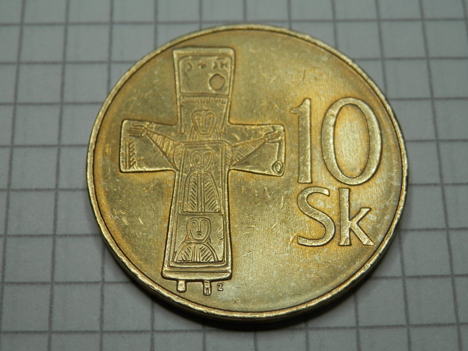 Tutti le monete: Slowakei  10 Kronen, 1993 – Usato da Weiach venduto da weiach81