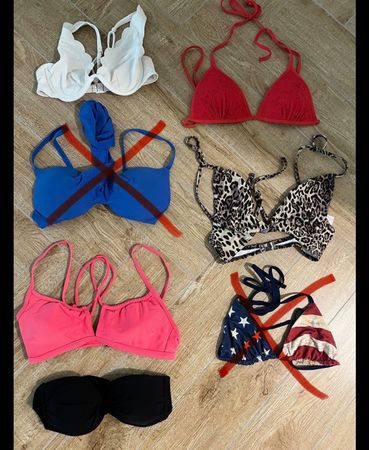 Bikiniteile, Badeanzüge, Gr. XS bis M, teilweise neu