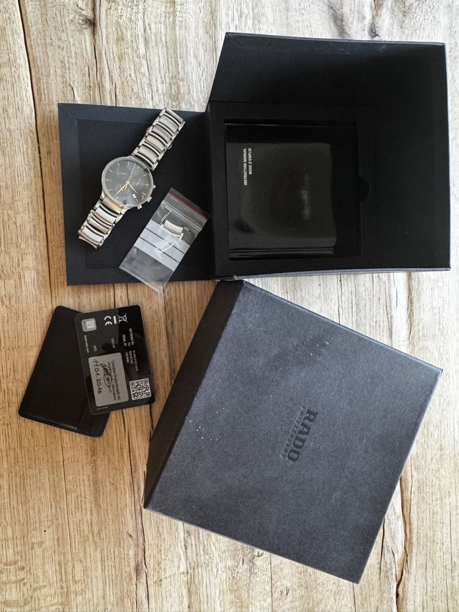Rado Orologi: Rado Centrix Chronograph - defekt – Difettoso da Russikon venduto da TCE_9 1