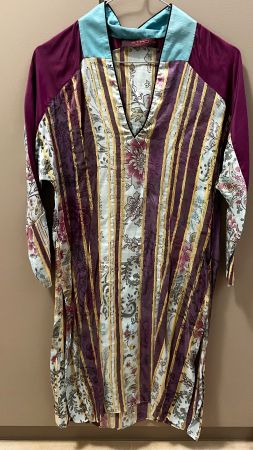 ETRO Strandmantel/Kleid aus 50% Seide/Robe D’été 40IT/34CH