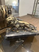 Sculpture Lion en bronze
