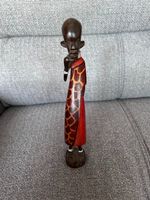Statuetta tribale africana in legno 22 cm