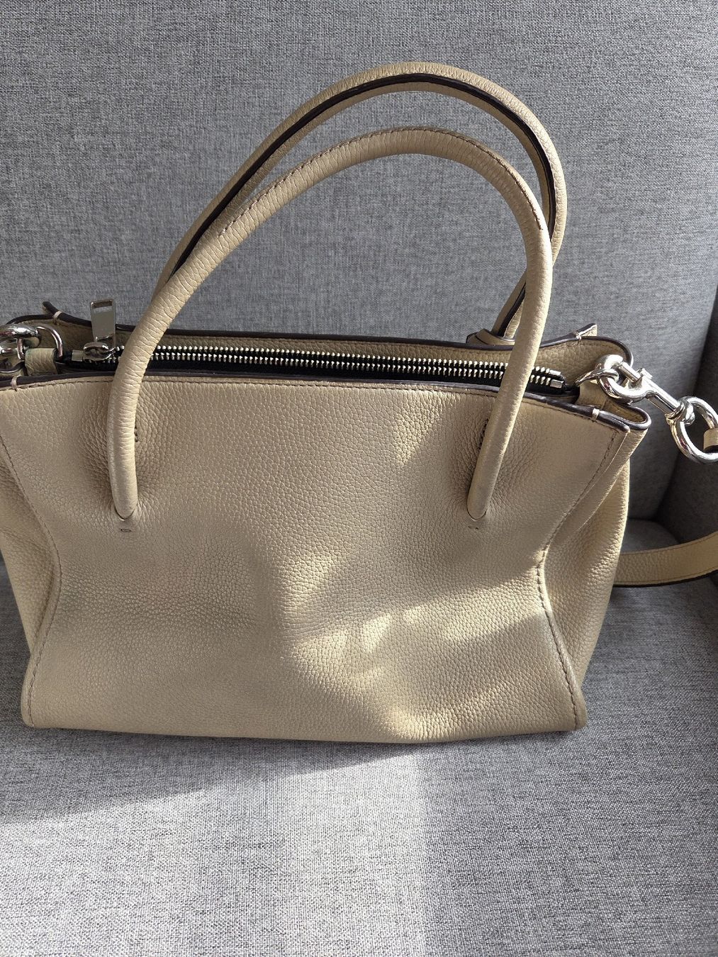 Marc Jacobs Borse da donna: Marc Jacobs Beige Leather Lock That Tote – Usato da Zürich venduto da clo_2hjf 6