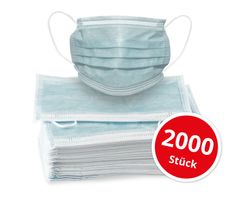Schutzmasken Multi-Pack 2'000 Stück