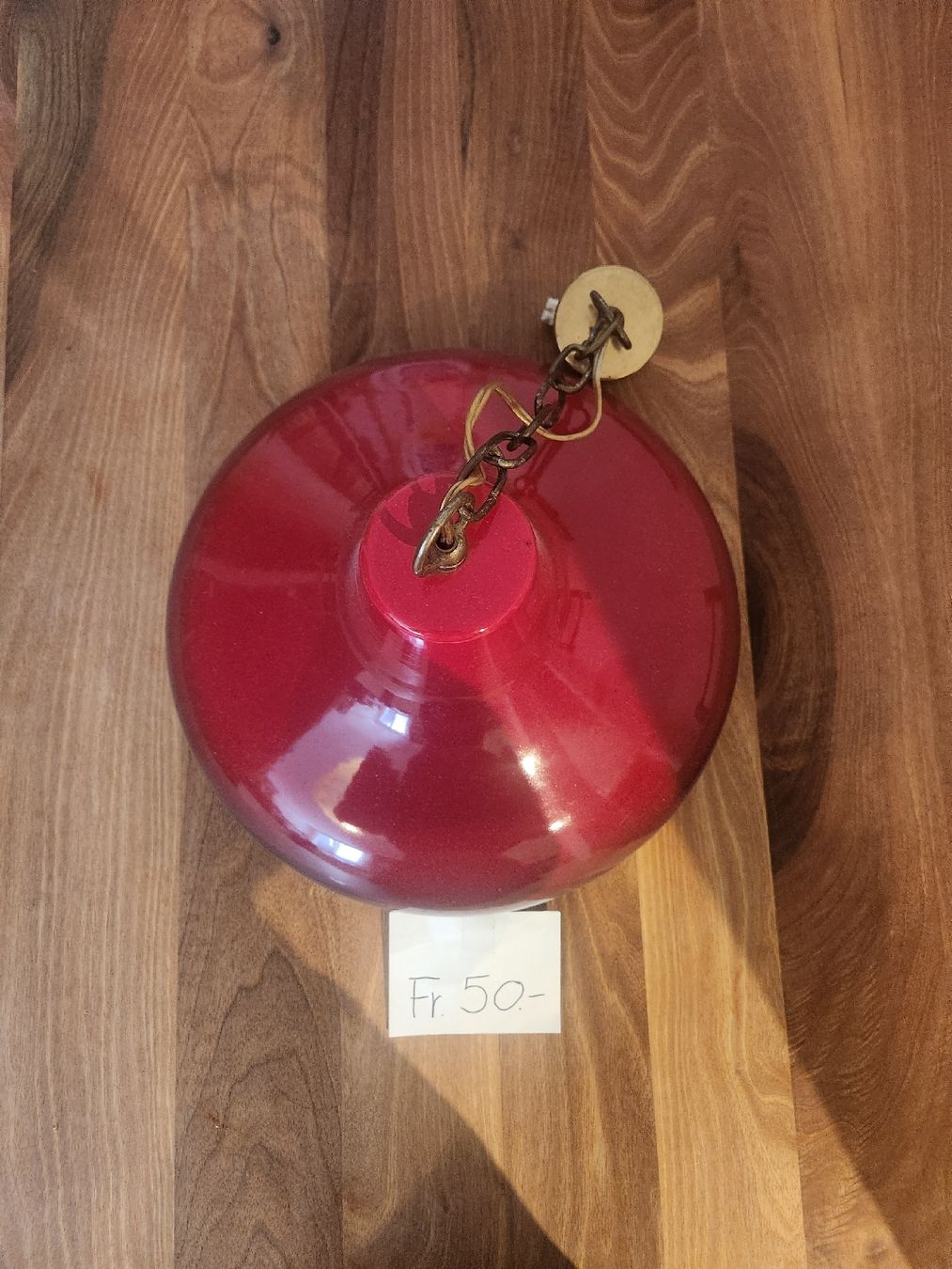 Lampen: rote Lampe – Gebraucht aus Bern von eli_7bgh 1