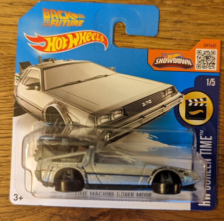 HOT WHEELS - Back To The Future Time Machine - Hover Mode - Hw Écran