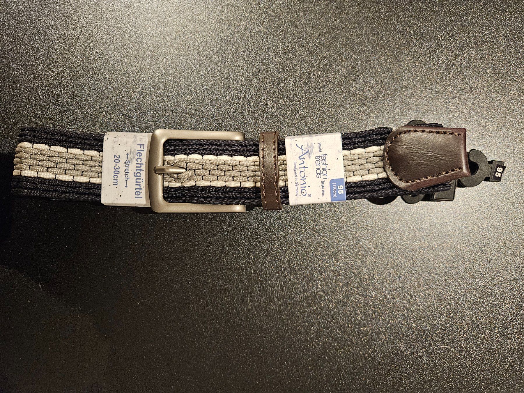 Cinture: Neu - Gürtel stretch 95(110cm) – Nuovo e nell'imballaggio originale da Dagmersellen venduto da Jarsetz_Restposten