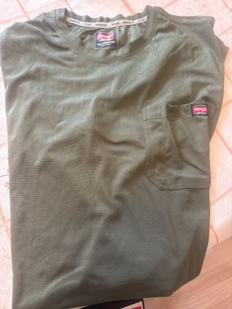 Wrangler Workwear T-Shirt Grün Grösse 3XL