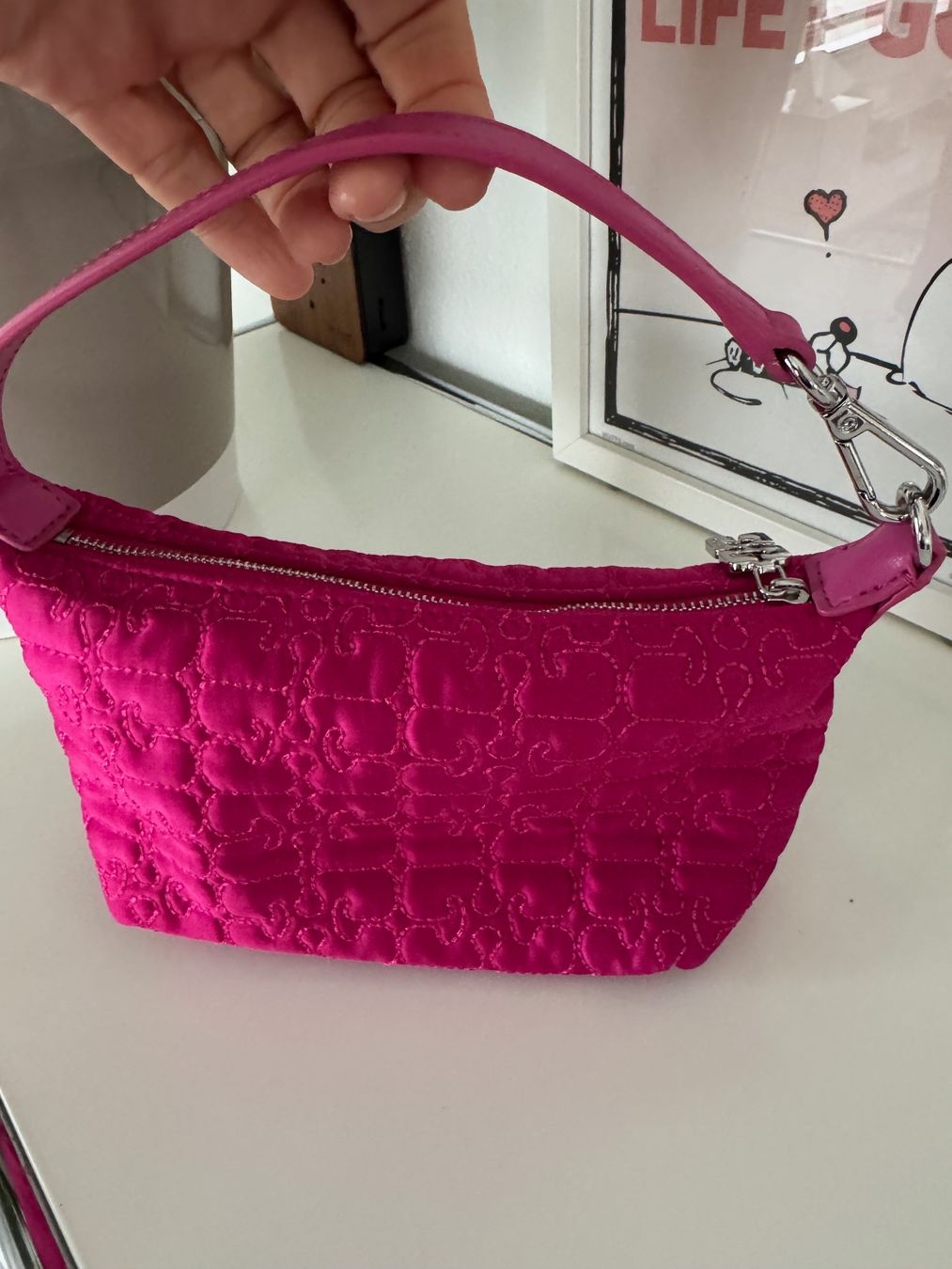 Ganni Borse: GANNI Butterfly Pouch Pink wNEU – Nuovo (secondo la descrizione) da Zuerich venduto da Moochie 1