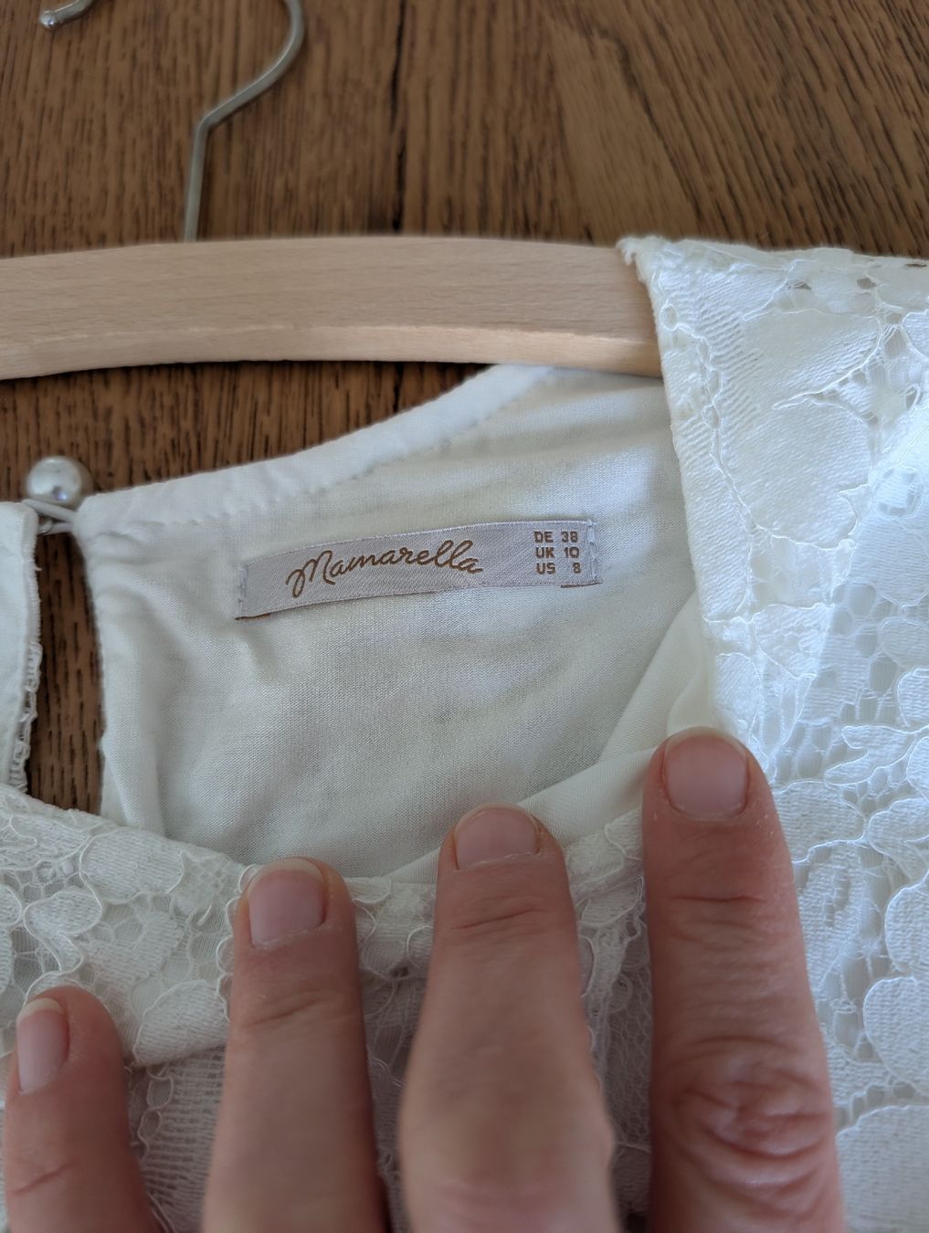 Kleider: Umstandsmode: Hochzeitskleid – Neu (gemäss Beschreibung) aus Riehen von ele_jvz9 3