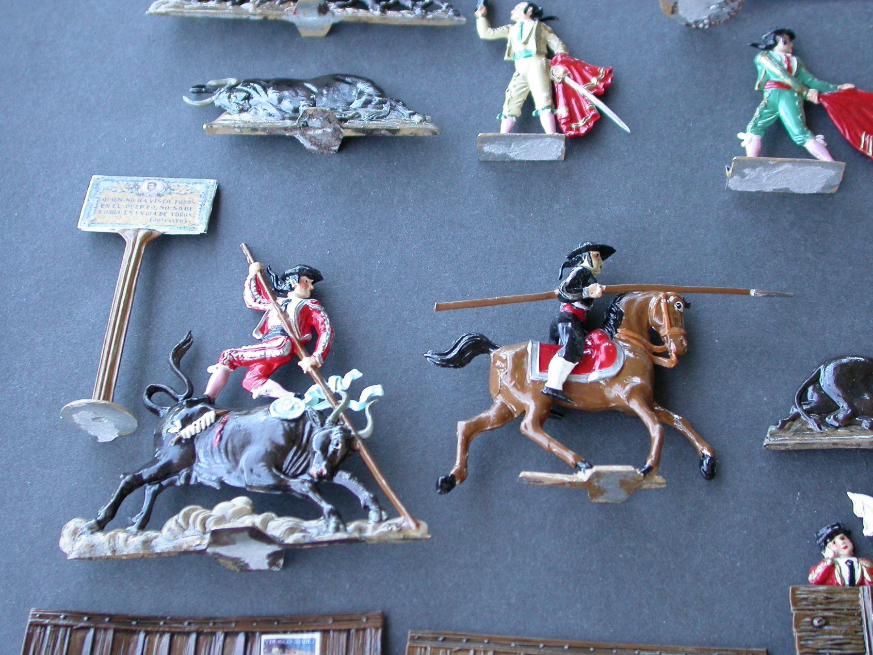 Statuette: Zinnfiguren: Stierkampf Corrida de Toros – Usato da Zürich venduto da Marcel6887 2
