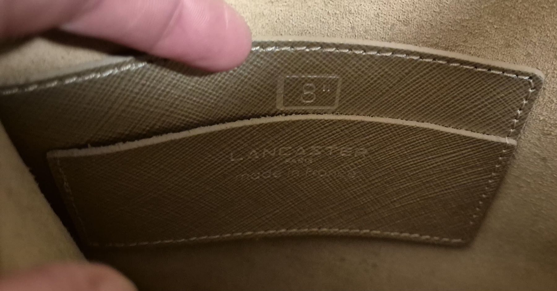 Lancaster Borse da donna: Lancaster Paris Pochette dorée, comme neuve! – Usato da Genève venduto da BKYB 4