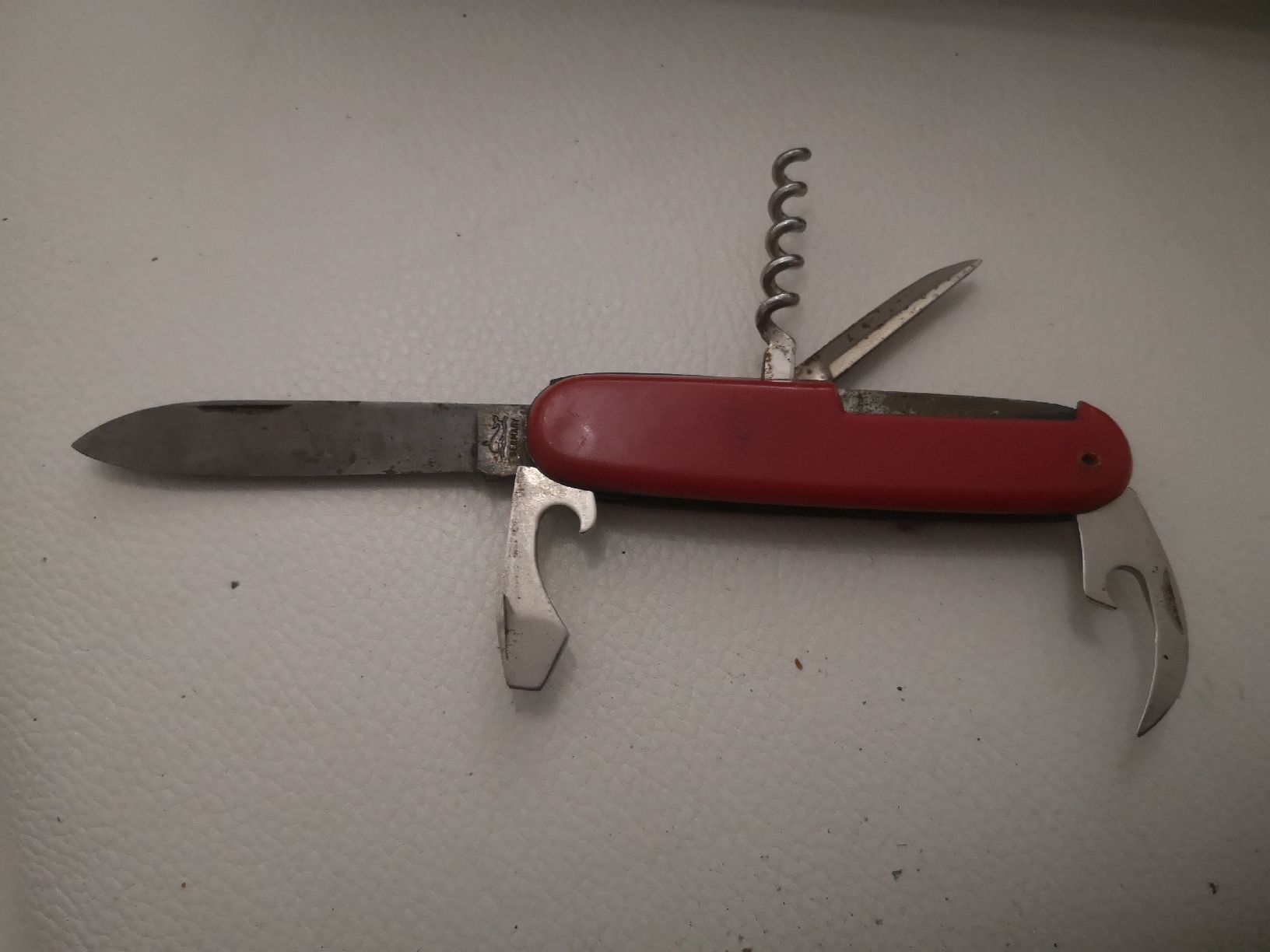 Coltelli tascabile: Taschenmesser Sackmesser, rot – Usato da Belp venduto da mar_76s8 1