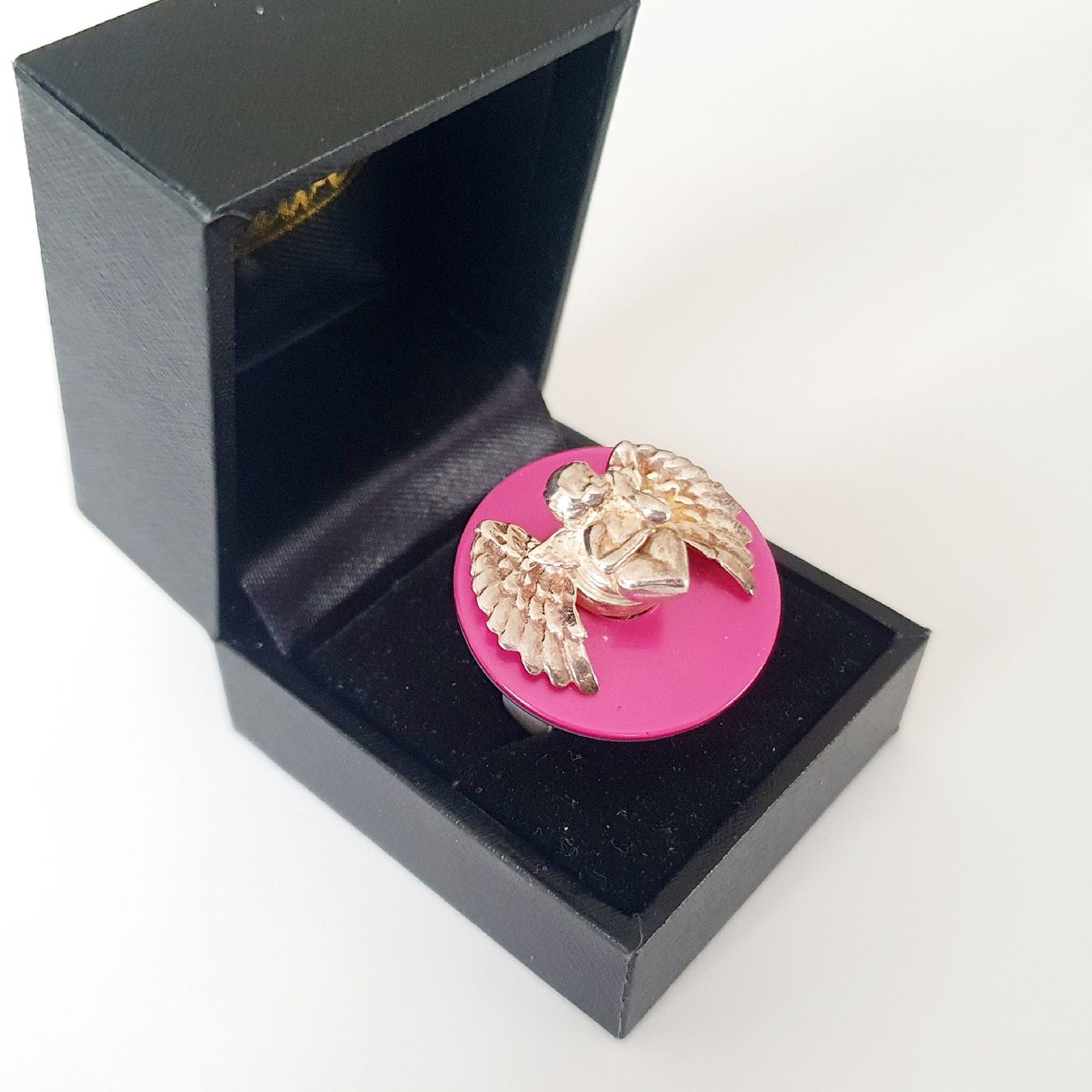 Anelli: VINTAGE SILBER RING 925 MIT ENGEL GR. 16,7 mm – Usato da Kreuzlingen venduto da Wunderkiste123 7