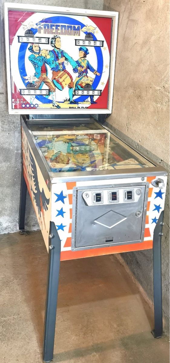 Flipper: Bally "FREEDOM" Flipperkasten von 1976 – Difettoso da Horw venduto da wingman44