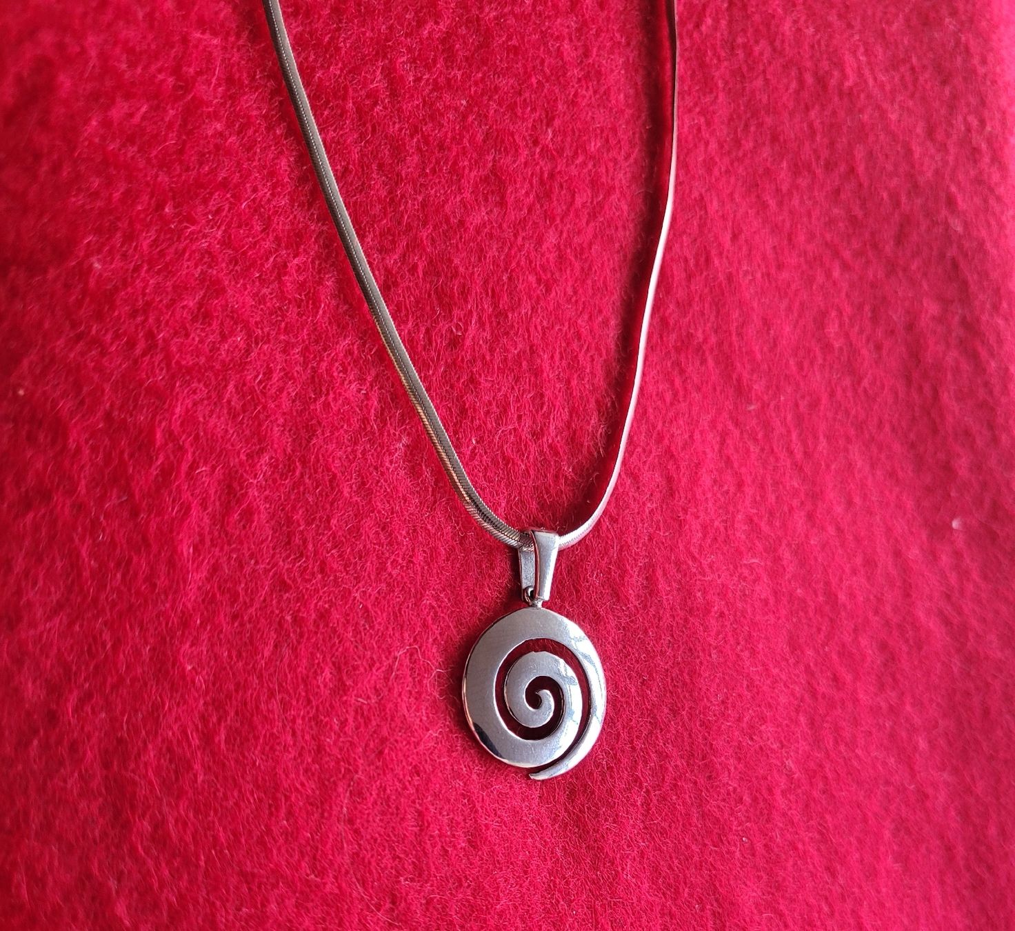 Catenine: Silberkette mit Anhänger - Pendant and Chain - Silver 925 – Usato da Genève venduto da Litmus 1
